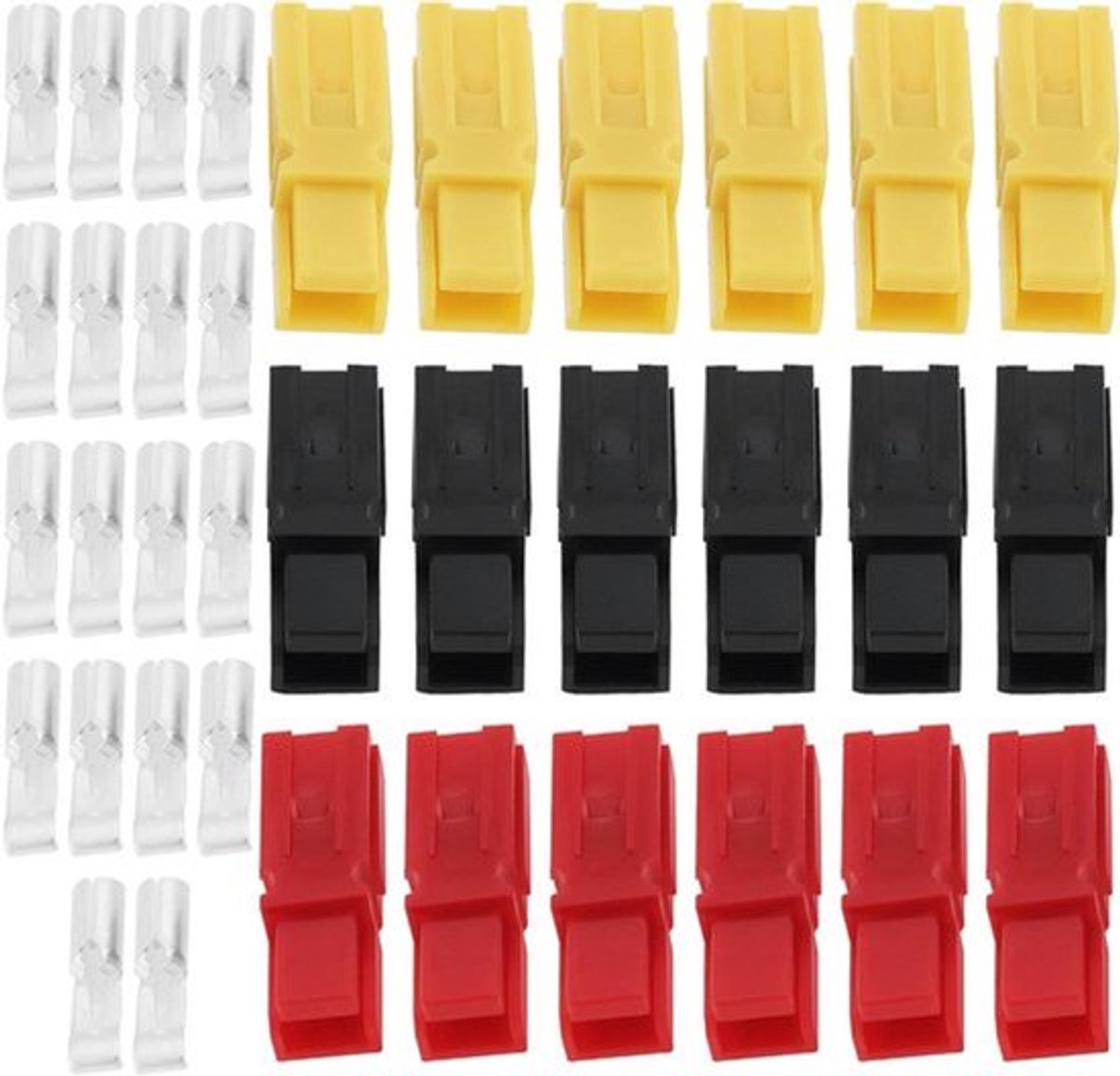 18 stuks 30Amp Batterij Connectoren - Lithium Batterij Vervanging - Anderson Plug Compatibel - N Play Adapter