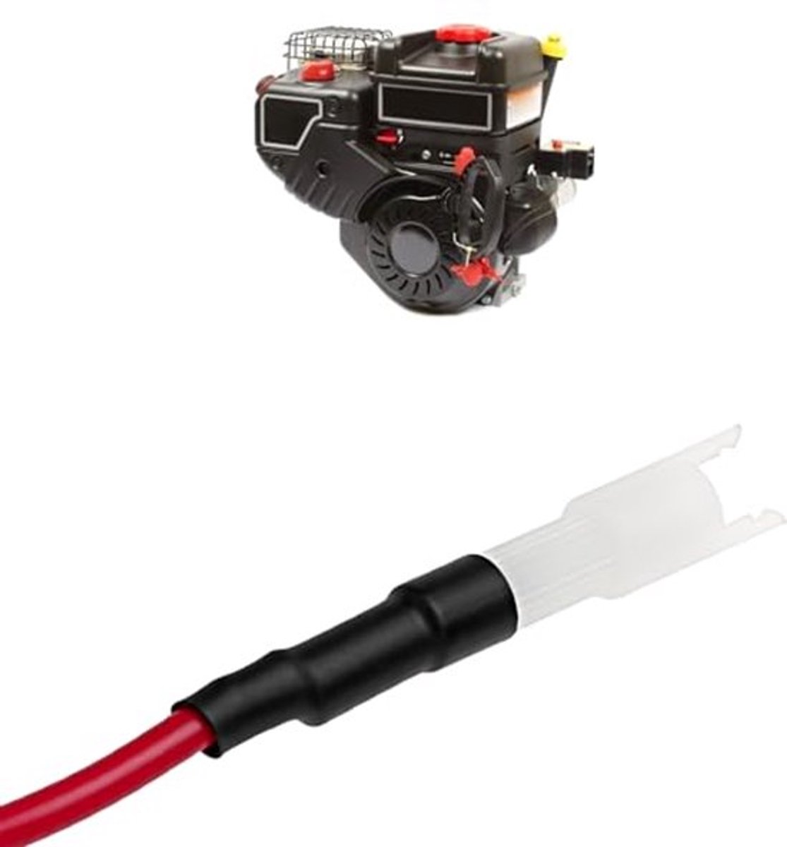 Diode gelijkrichter kabel 12V compatibel met Briggs & Stratton 393814 elektrische startmotor
