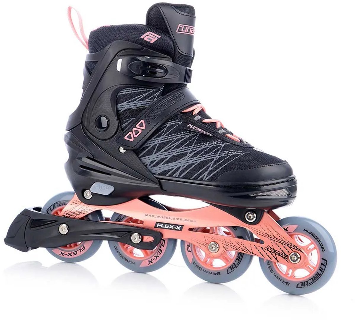 Tempish Flex-x Adjustable Skates Junior Skates Kinderen Roze