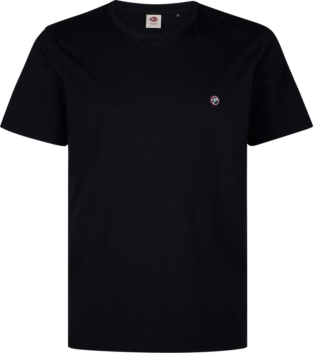 Petrol Industries - Heren Plus Size T-shirt donovan - Zwart - Maat 6XL