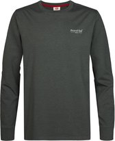 Petrol Industries - Heren Longsleeve T-shirt porter - Groen - Maat M