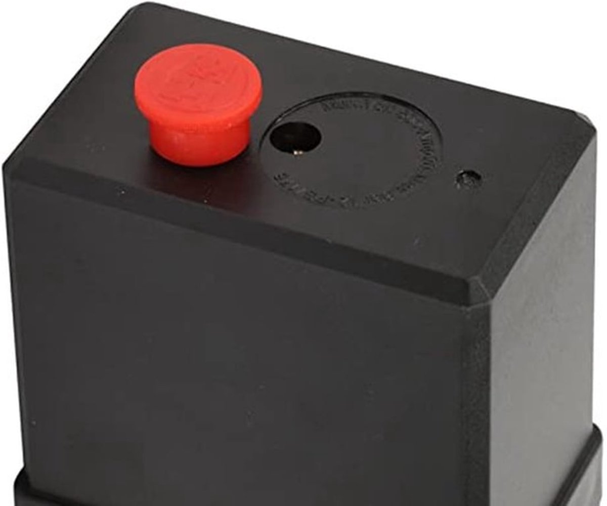 Hoogwaardige verticale drukregelaar met één gat voor luchtcompressormeter 380V 75~175psi