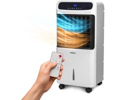 Draagbare Airconditioner - Mobiele Airco - Ruimte Klimaatbeheersing - 3-in-1 Functie - 80 m² - Wit