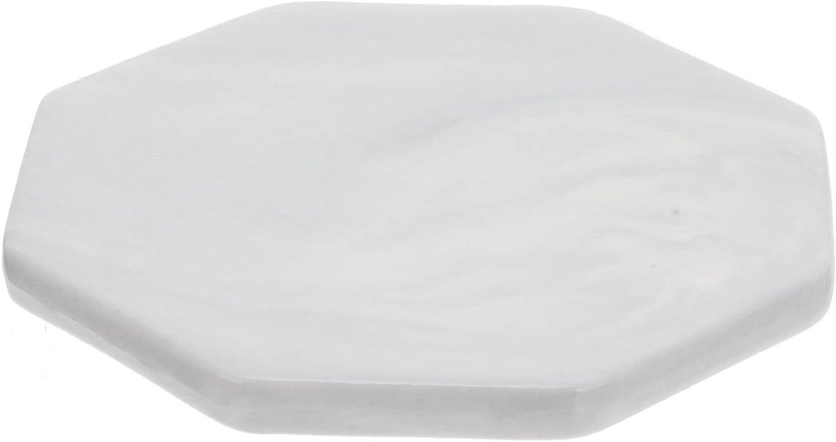 Keramische Koelplaat - Koelmat Huisdier - Hitte Verminderen - Glad En Duurzaam - 10x10x0.5CM - Wit