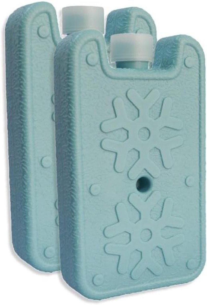 Ice Pack Air Cooler - Koeler Set - Persoonlijke Koelte - Compact Ontwerp - 14 x 18 cm - Turkoois