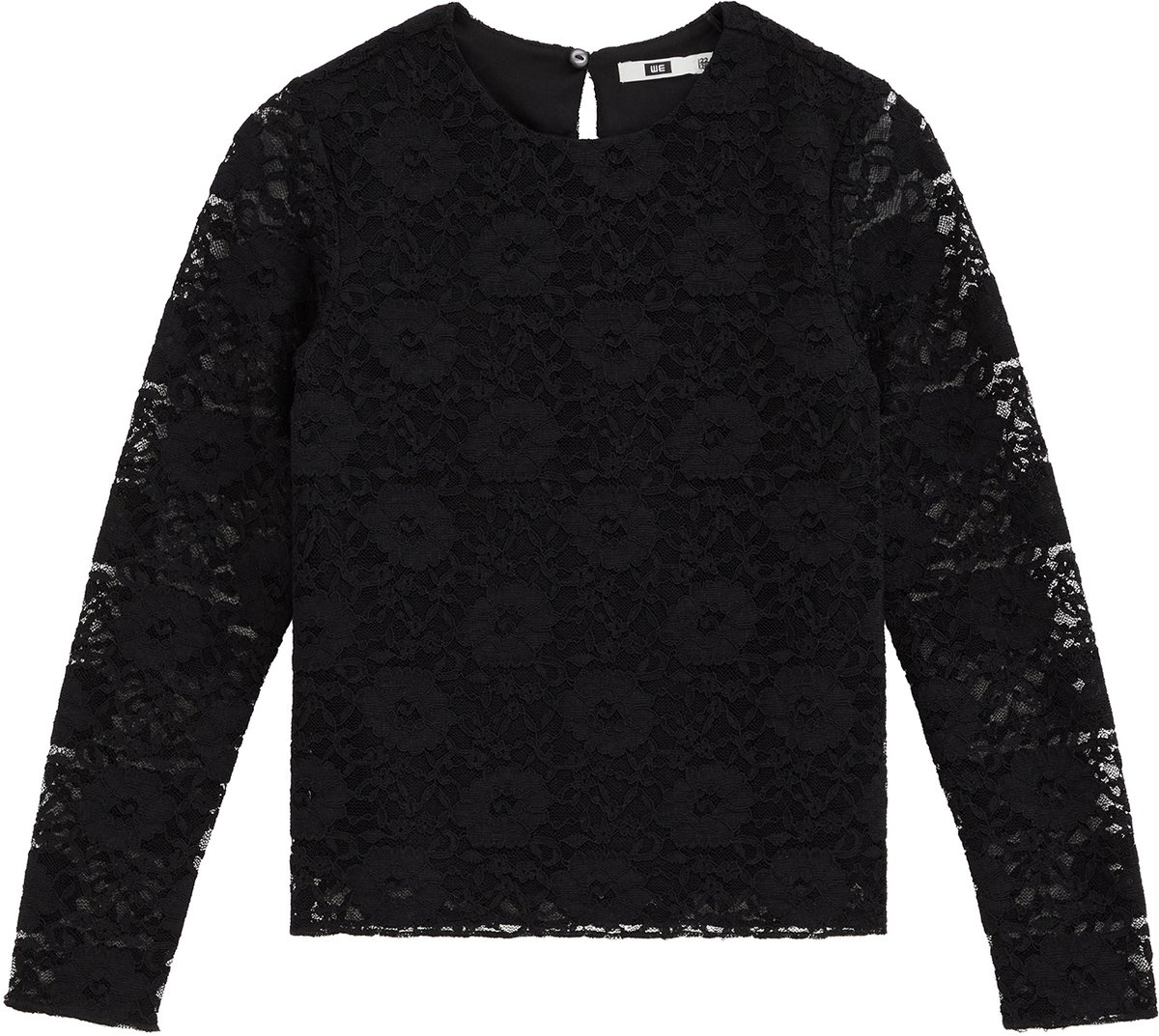 WE Fashion Meisjes T-shirt van kant