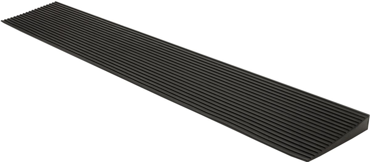 Rubberen oprit – Toegangsoprit, stoeprandoprit, rolstoeloprit, opritwig, drempeloprit, drempelhulp, opstapoprit – Hoogte: 25 mm – Kingpower