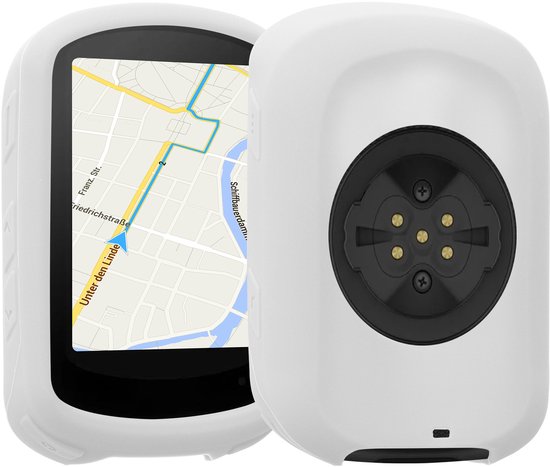 kwmobile fietscomputer gps hoes geschikt voor Garmin Edge 840 / Edge 540 hoesje - Beschermhoes voor fietsnavigatie - Siliconen cover