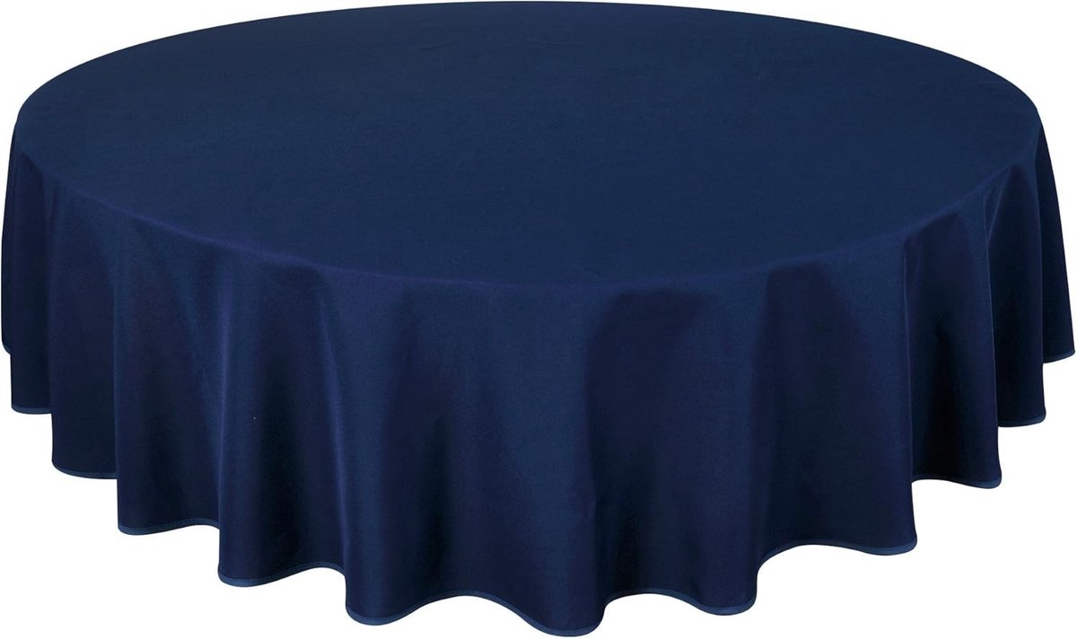 Rond Tafelkleed - Polyester - Onderhoudsvriendelijk - Bescherming tegen morsen - Voor 4-8 Personen