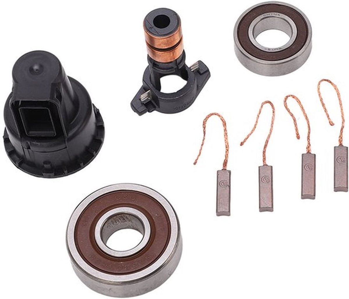 Dynamo Reparatieset Sleepringborstels Lagers Set 230090 Vervanging voor Bosch 0124515010 0124525139