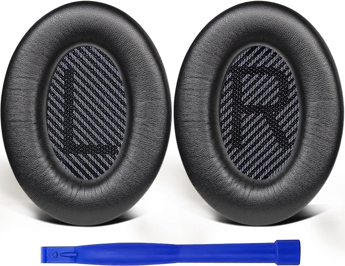 Vervangende oorkussens voor Bose QuietComfort 35 en 35 II, Zacht Lamsleer, Geluidsisolatie en Comfort