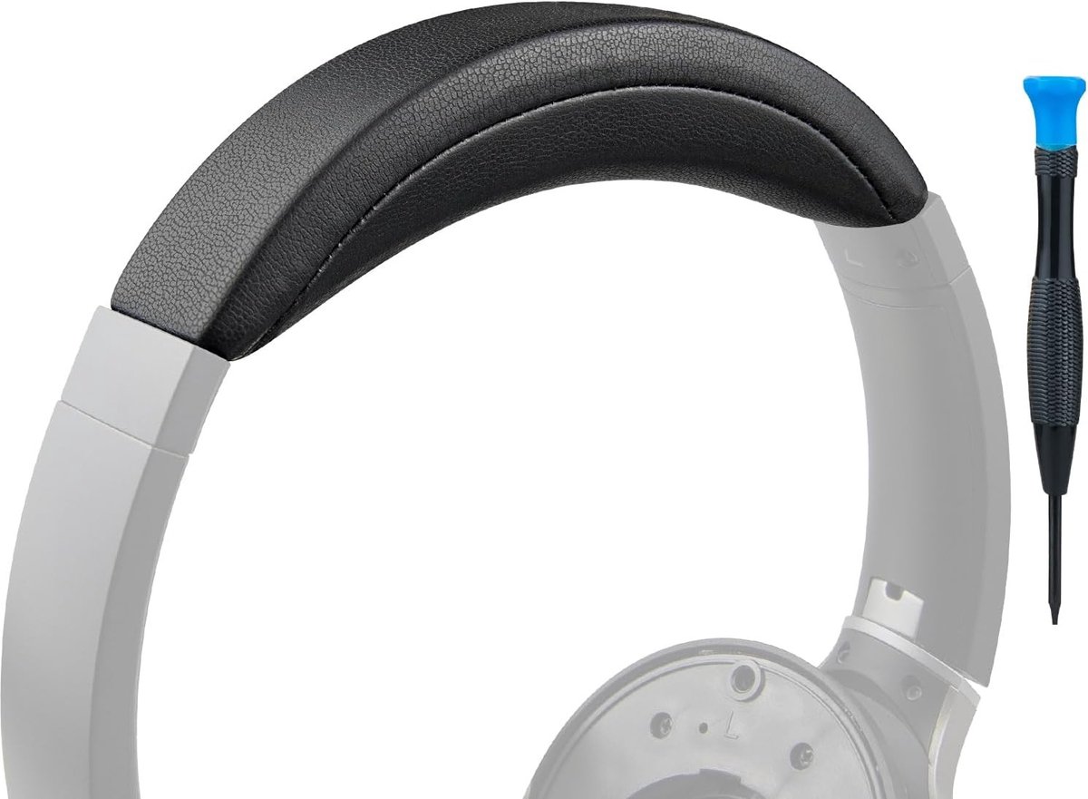 Hoofdbandhoes voor Draadloze Over-Ear Hoofdtelefoons, Vervangende Hoofdband Kussen en Reparatieonderdeel