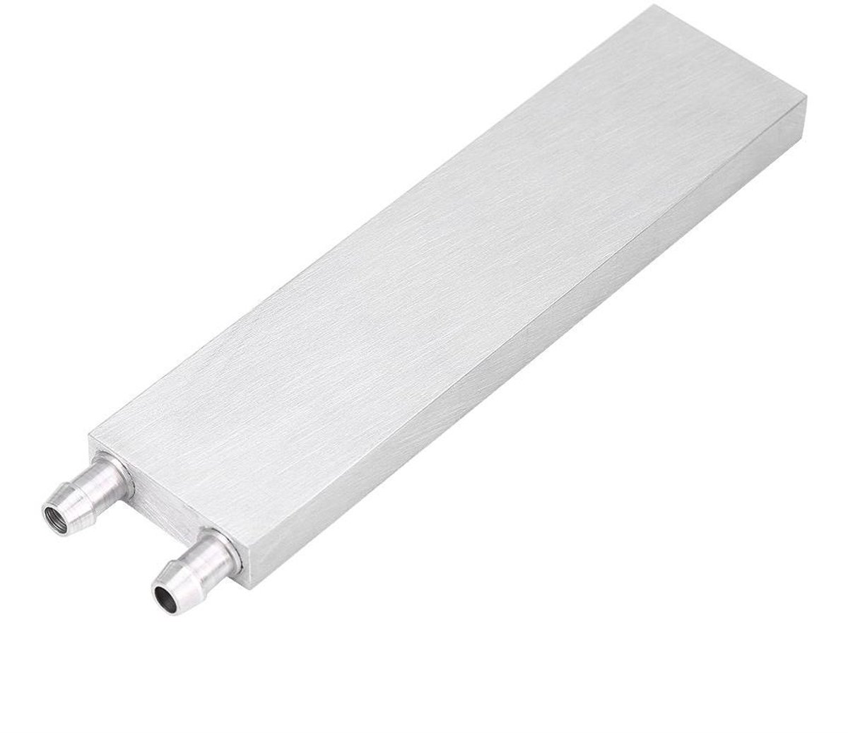 Koelblok Hittepers - Waterblok Aluminium - Systeem Stabiliteit - Dubbele U Waterweg - 40 x 160 mm - Aluminium