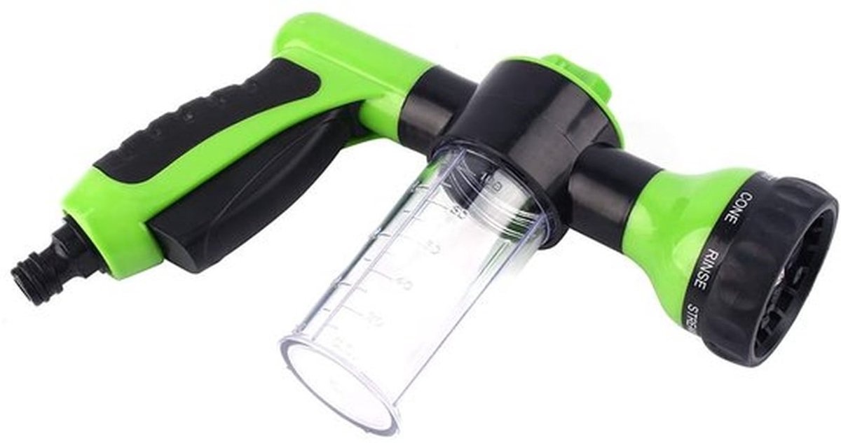 Schuimpistool 23.00 * 15.00 * 5.00 Inch Auto Voertuig Schuim Waterpistool Slang Sproeier Universele 8 Gieter Patronen Dispenser Blaster Wassen