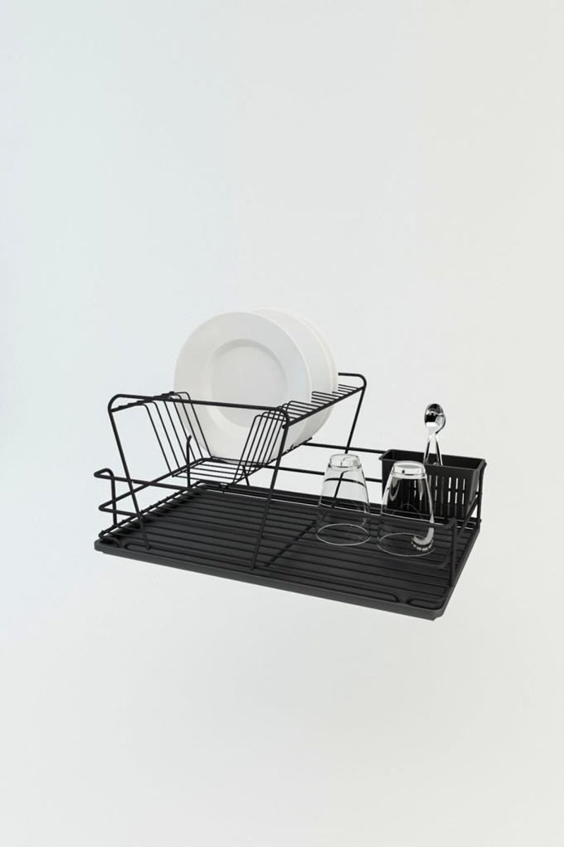 Asir - Afdruiprek - Zwart - 47 x 32 x 24 cm