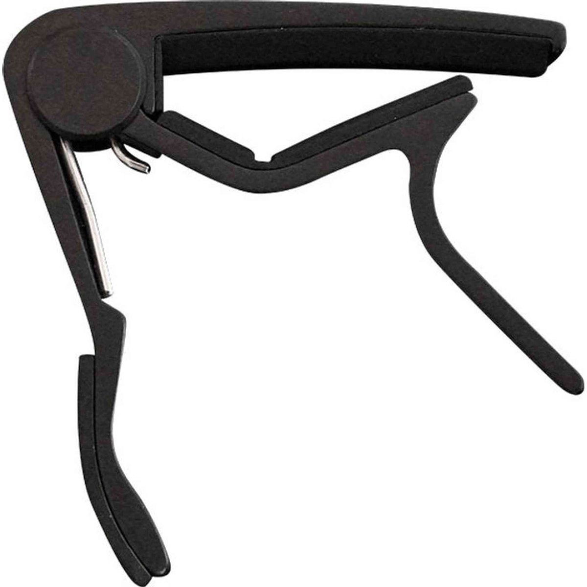 CLX Capo NYL BLK Capo voor Nylon Snaren Zwart met Veermechanisme