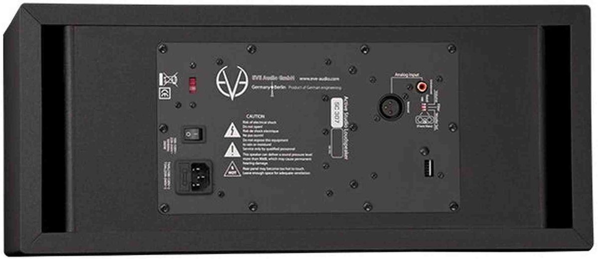 EVE Audio SC307 actieve 3-weg studiomonitor 6,5 inch 250W 40Hz-21kHz 114 dB met DSP SMART-knob