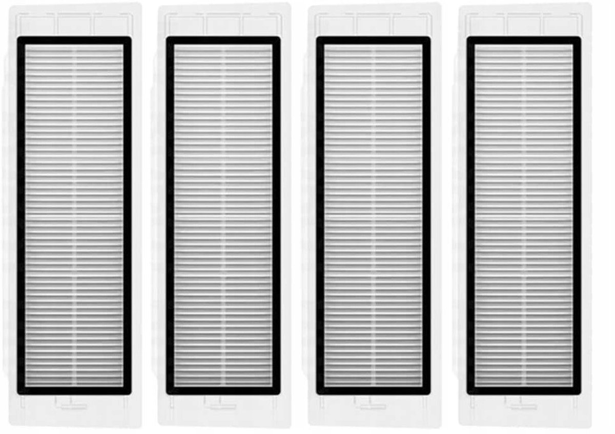 AreoSe - HEPA-filter voor RoboRock E25/ E35 /S6 / S5 / S50 / S5 MAX / S6 maxV - 4 stuks