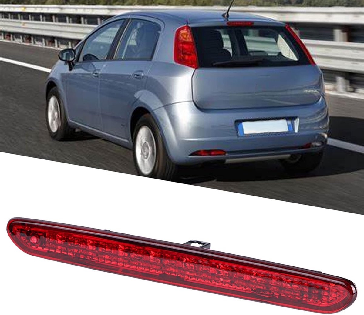 Derde remlichtbalk, hoog gemonteerd Derde remlicht 51722247 Past op Punto Grande 2012-2019