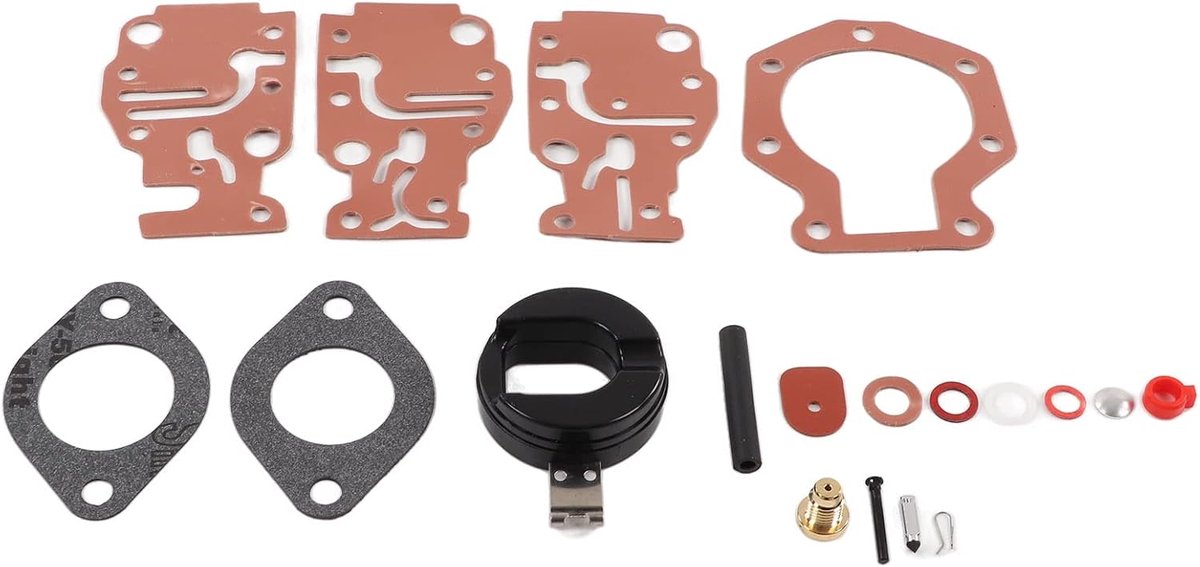 19 Stks Carburateur Reparatieset 439073 0439073 431897 ABS Rubberen Pakking Vervanging voor Evinrude
