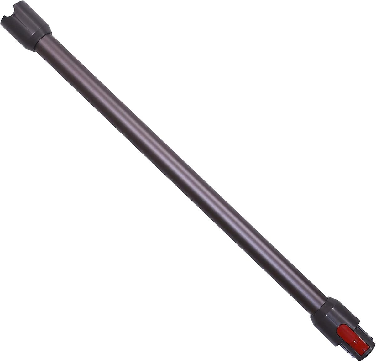 verlengbuis, telescopische buis voor Dyson V7 V8 V10 V11 SV10 SV11 accustofzuiger vervanging lengte 73 cm, snelspanbuis (grijs)