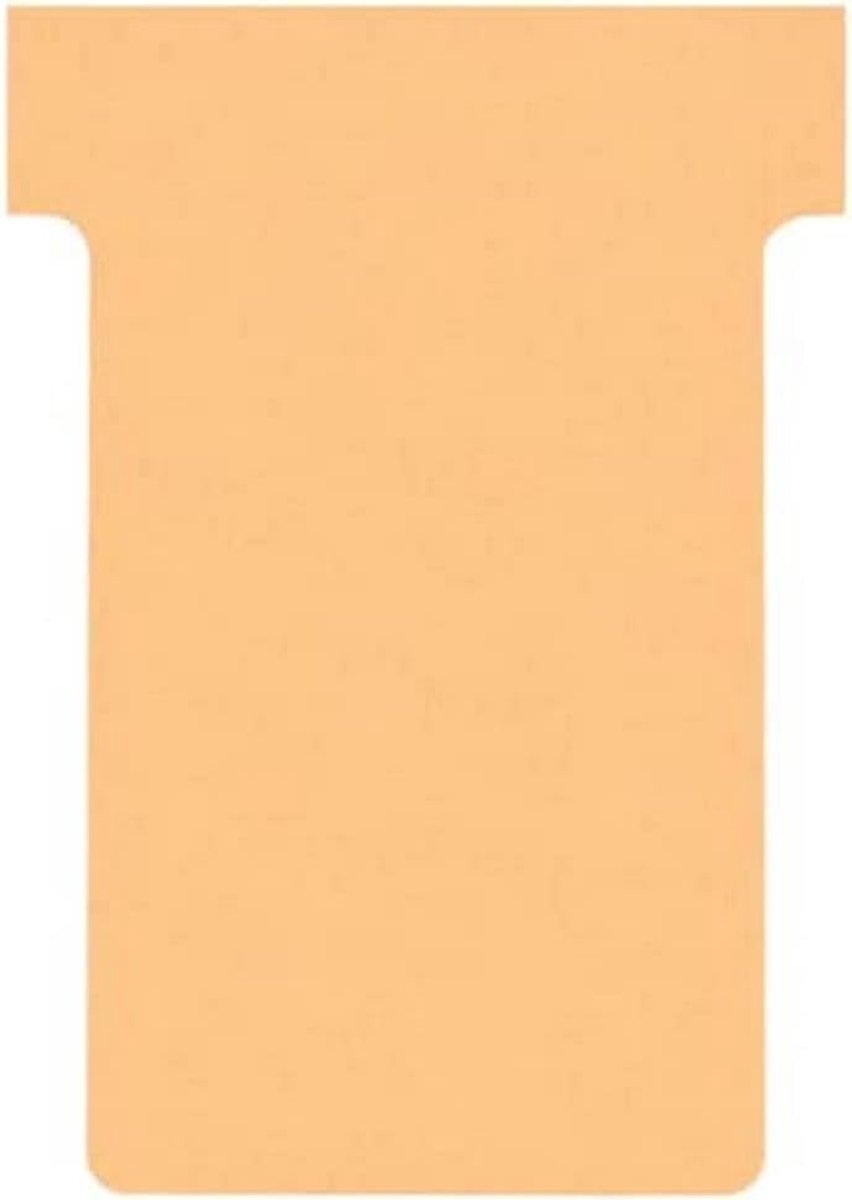 Kartonnen accessoires, T-kaarten (100 stuks) Größe 2 lichtbruin