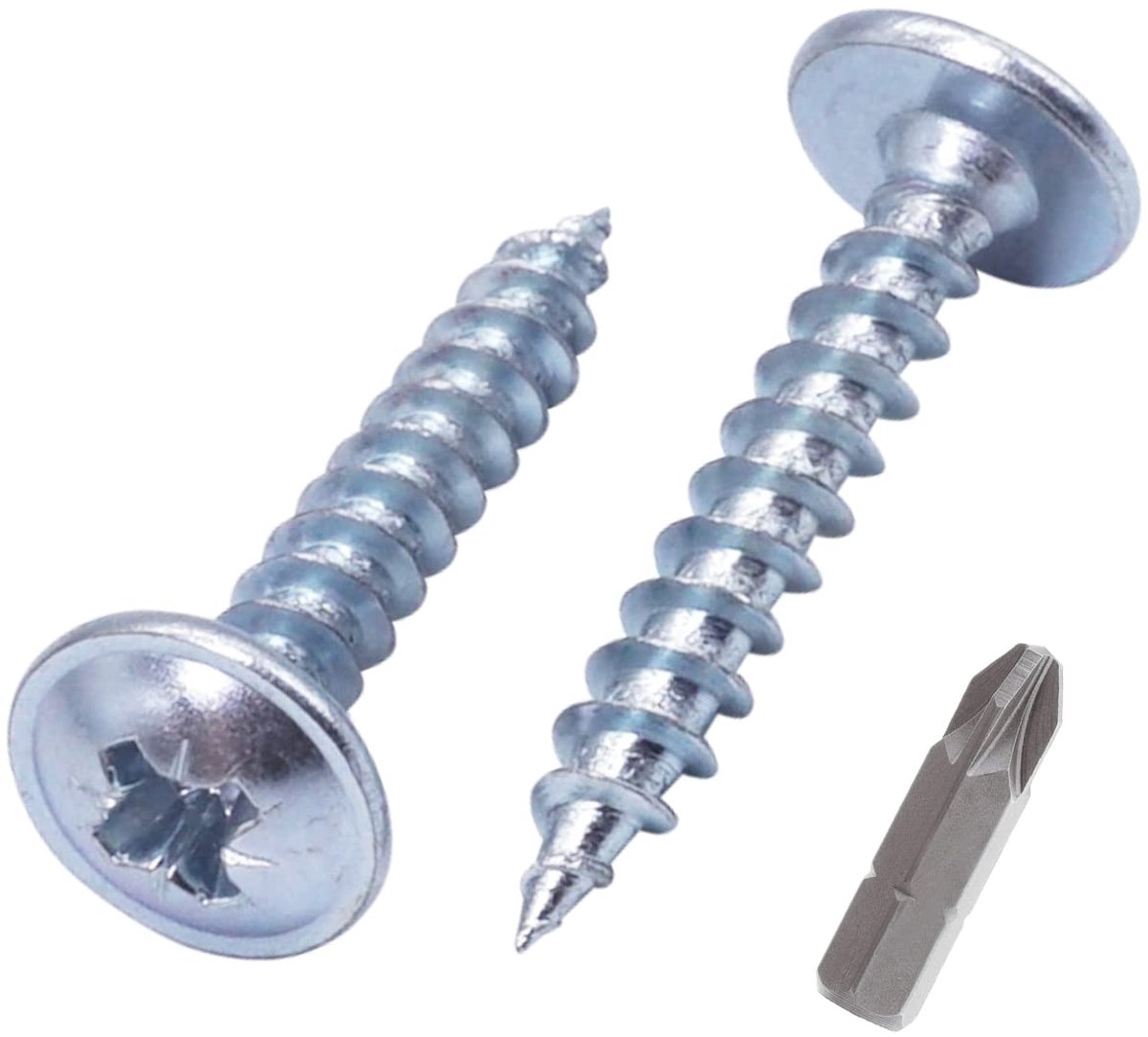 Houtschroeven, metalen schroeven, gemodificeerde truss kop, zelftikken (50, 6,0 x 35 mm)