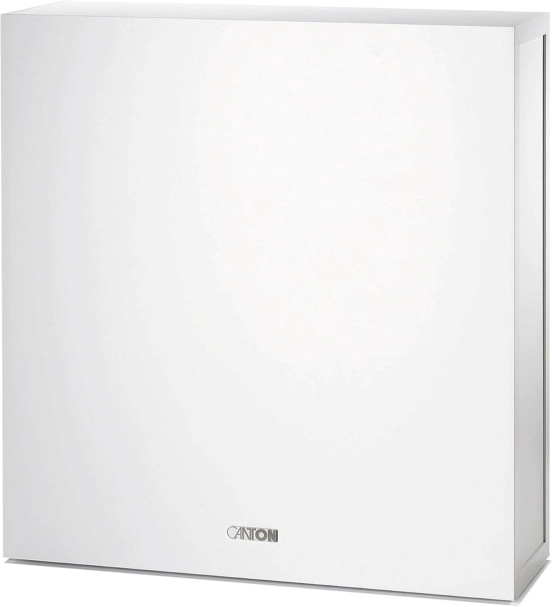 SnelShoppen - Actieve Subwoofer Canton ASF 75 SC - 60/120 Watt - Wit - Bass Reflex Systeem - Perfect voor Feest, Thuisbioscoop en Muziek