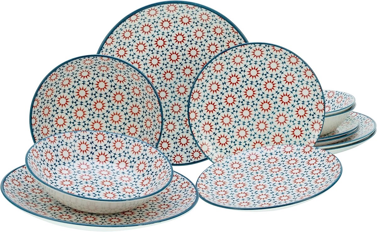 17837, serie Stella, serviesset, bordenset 12-delig