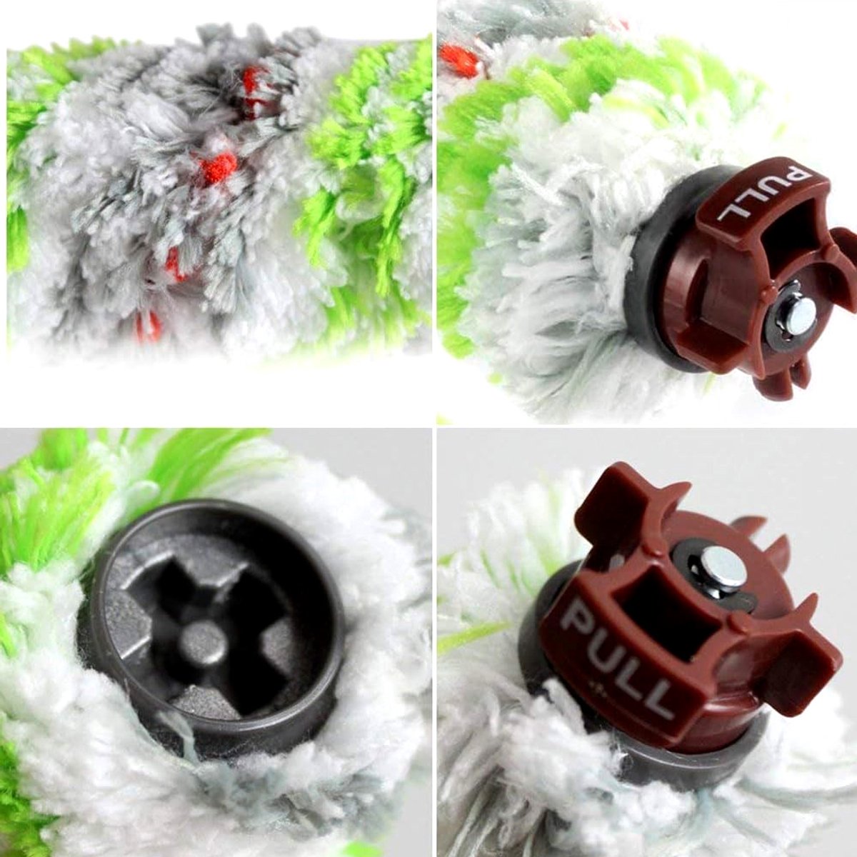 Stofzuigeraccessoirekit - Compatibel met Bissell CrossWave 1866/2306/2551/1785 vloerborstel - Inclusief 2 filters + 1 dierenborstel + 2 multifunctionele borstels + flexibele borstel - Filteraccessoire.