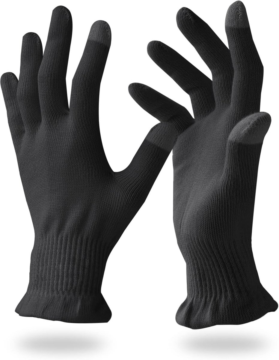 2 paar katoenen handschoenen voor eczeem met touchscreen-vingers, vochtinbrengende handschoenen voor droge handen, spa, handverzorging, eczeemhandschoenen voor volwassenen (klassiek
