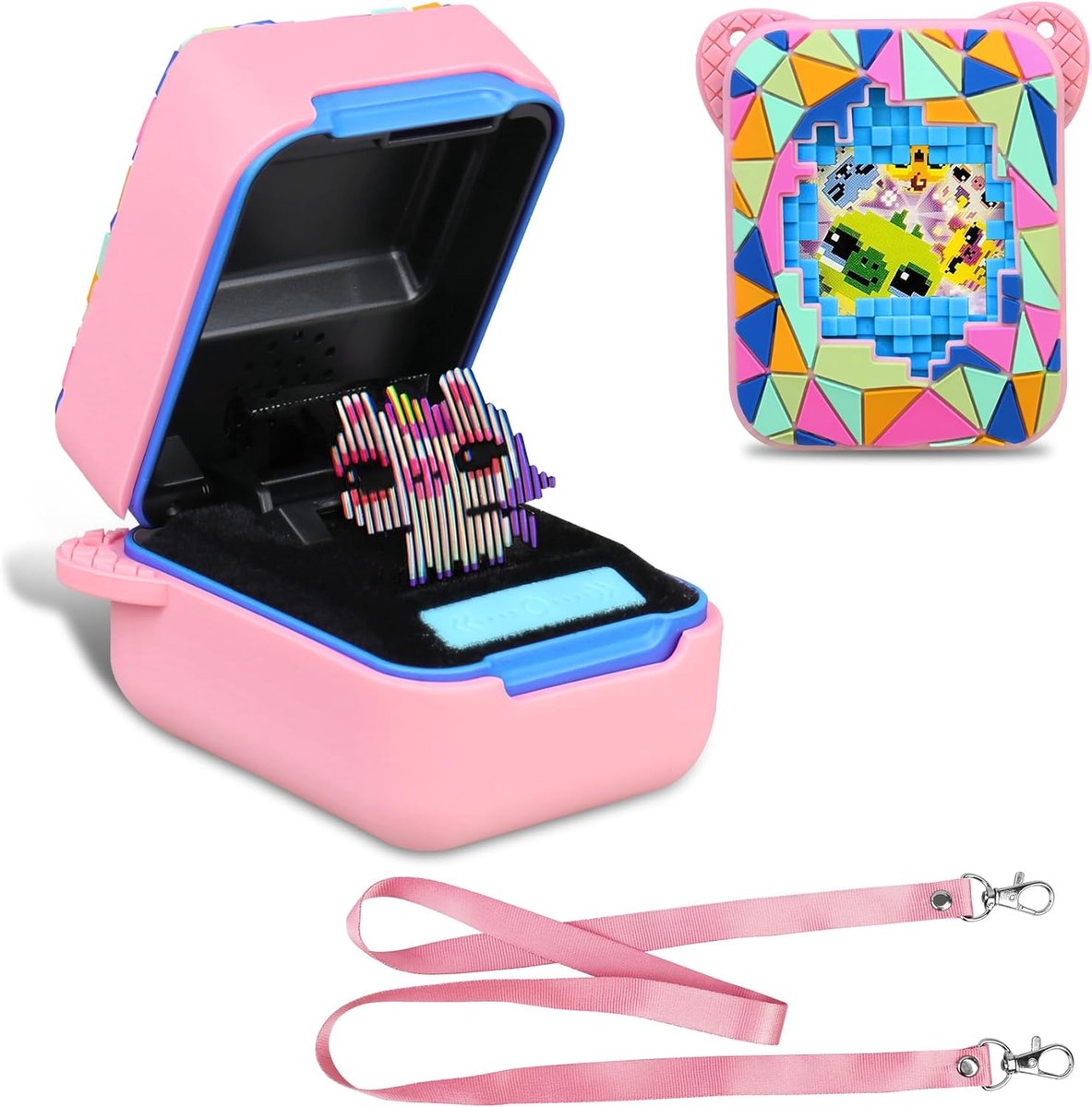 Silicone Cover Hoes voor Bitzee Magicals Interactief Speelgoed, Bitzee Magicals Huisdier Beschermende Huid Mouw voor Bitzee Virtual Electronic Pets Kids Toys, Groen