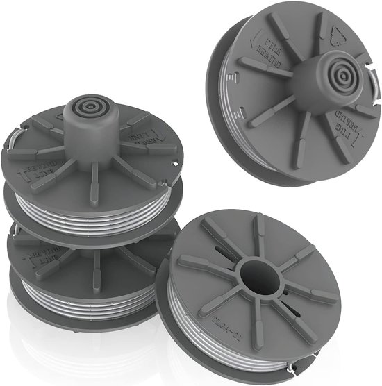 draadspoel, 4 stuks, diameter van 1,65 mm, 6,1 m, 5307-20 vervangende autofeed spoel lijn, nylon spoelen voor Gardena EasyCut ComfortCut PowerCut SmallCut Grastrimmer — afbeelding 4
