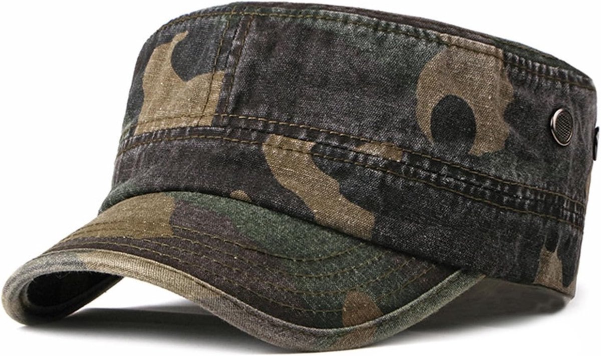 Katoenen Militaire Caps Cadet Army Caps Uniek Ontwerp