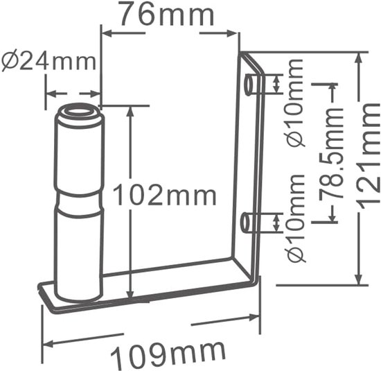 Draaibare lamphouder, universele houder, met aansluitkabel, DIN 14620, houder voor draaibare lamp, zes soorten draaihouder voor tractoren, landbouwvoertuigen (DTB04) — afbeelding 3