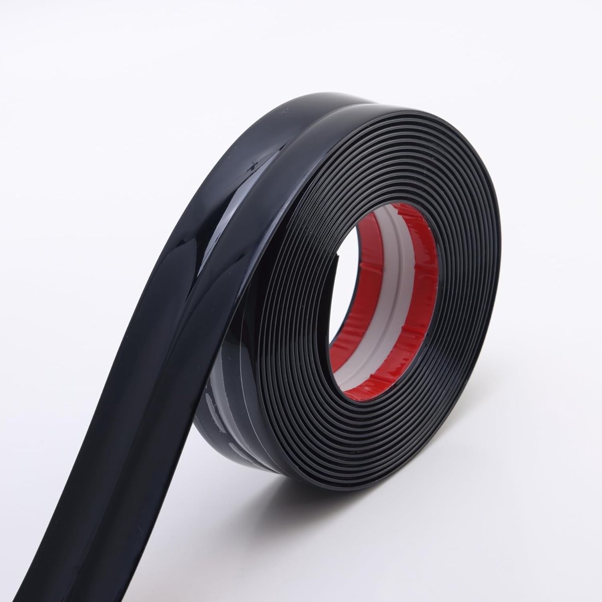 Glanzend Zwart Multifunctionele Muur Molding Trim & Hoek Beschermers & Vulling Strip, Toepassen op Tafelrand, Deurkader, Plint voor Bescherming en Versiering, 5m x 2cm
