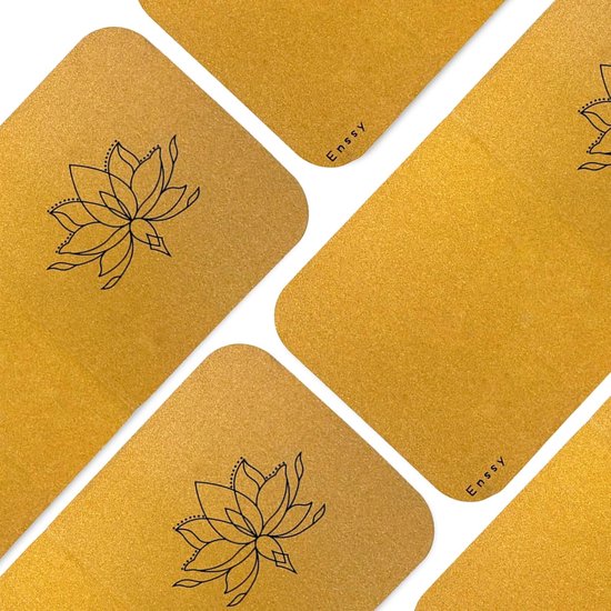 SnelShoppen - Kurk kniekussen 8 mm dik, opvouwbaar, lichtgewicht mat voor yoga, oefeningen, gymnastiek, vloerbescherming en stoelbescherming van Snelshoppen — afbeelding 2