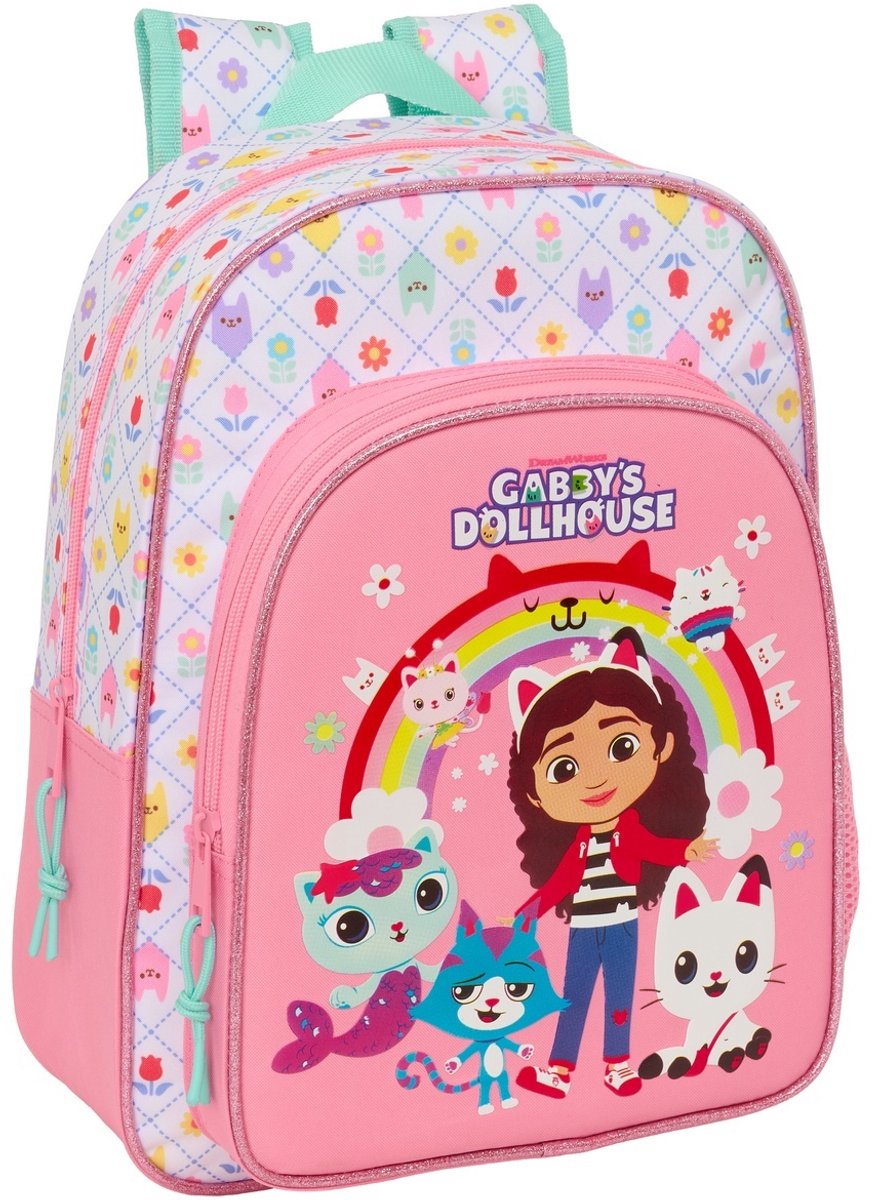 Gabby's poppenhuis Peuterrugzak - Rainbow - 34 x 26 x 11 cm - Polyester