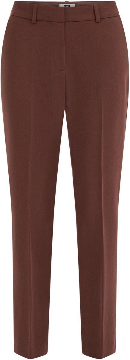 WE Fashion Dames slim fit pantalon