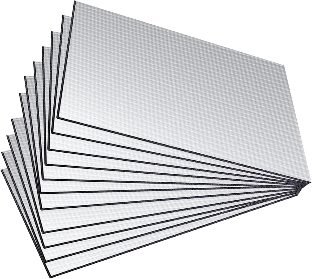 Isolatie, 18 x 25 cm, duurzame geluidsisolatiemat, 5 mm dik, motorkap, isolatiemat, auto-isolatiemat, zelfklevend, voor geluidsisolatie, waterdicht