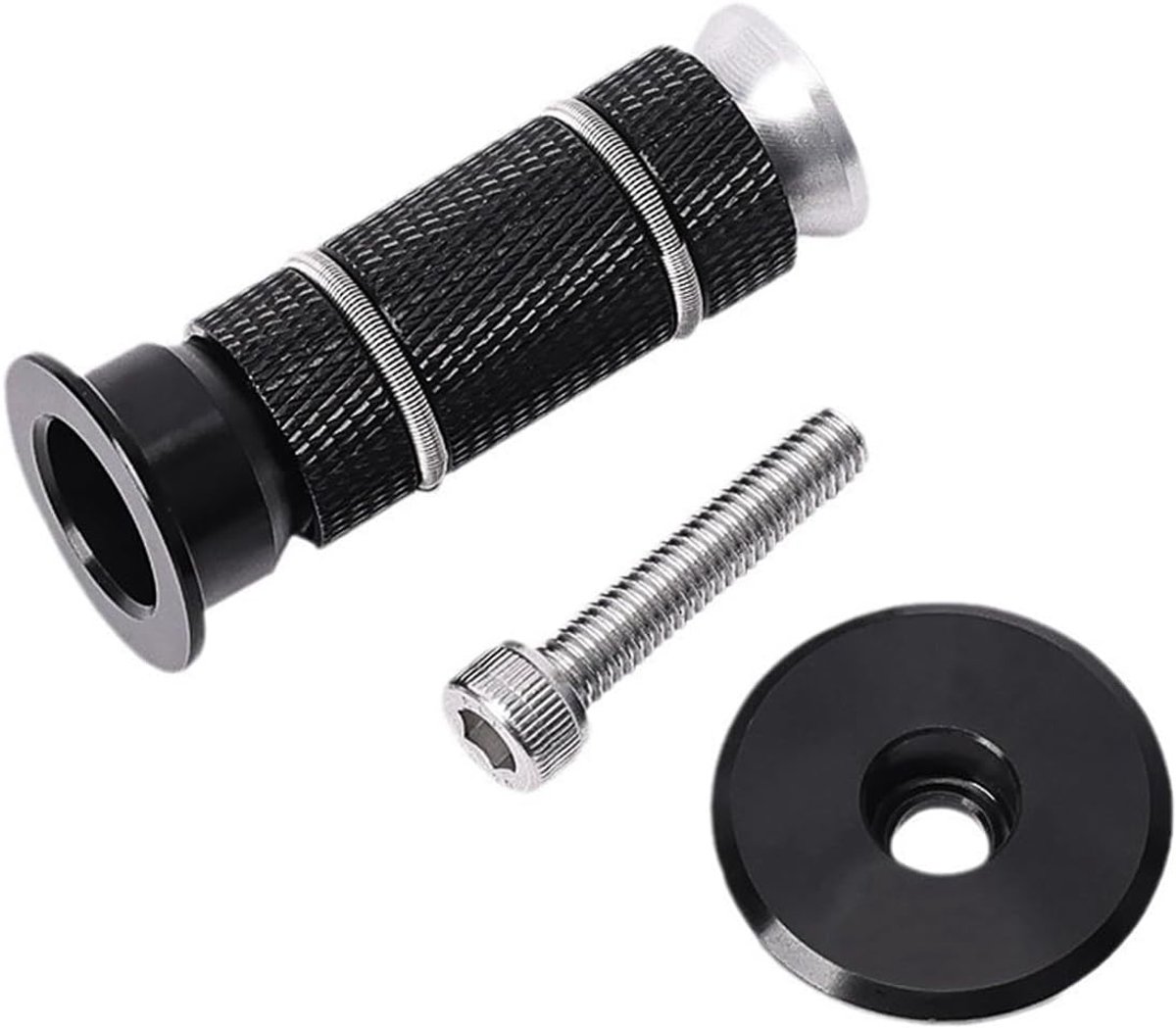 1 inch fiets headset expander voor vorken - CNC aluminium expander huls 19-21mm | T6 warmtebehandeling | compatibel met 25,4 mm stuurbuizen