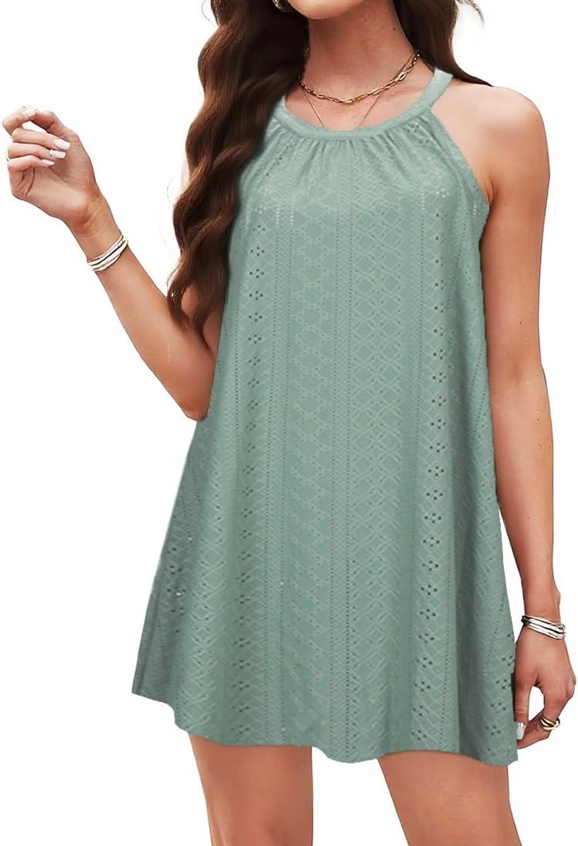 Strandjurk voor dames, zomerstrandjurk, strandkleding voor dames, bikini, badpak, strandtuniek, zomer strandponcho