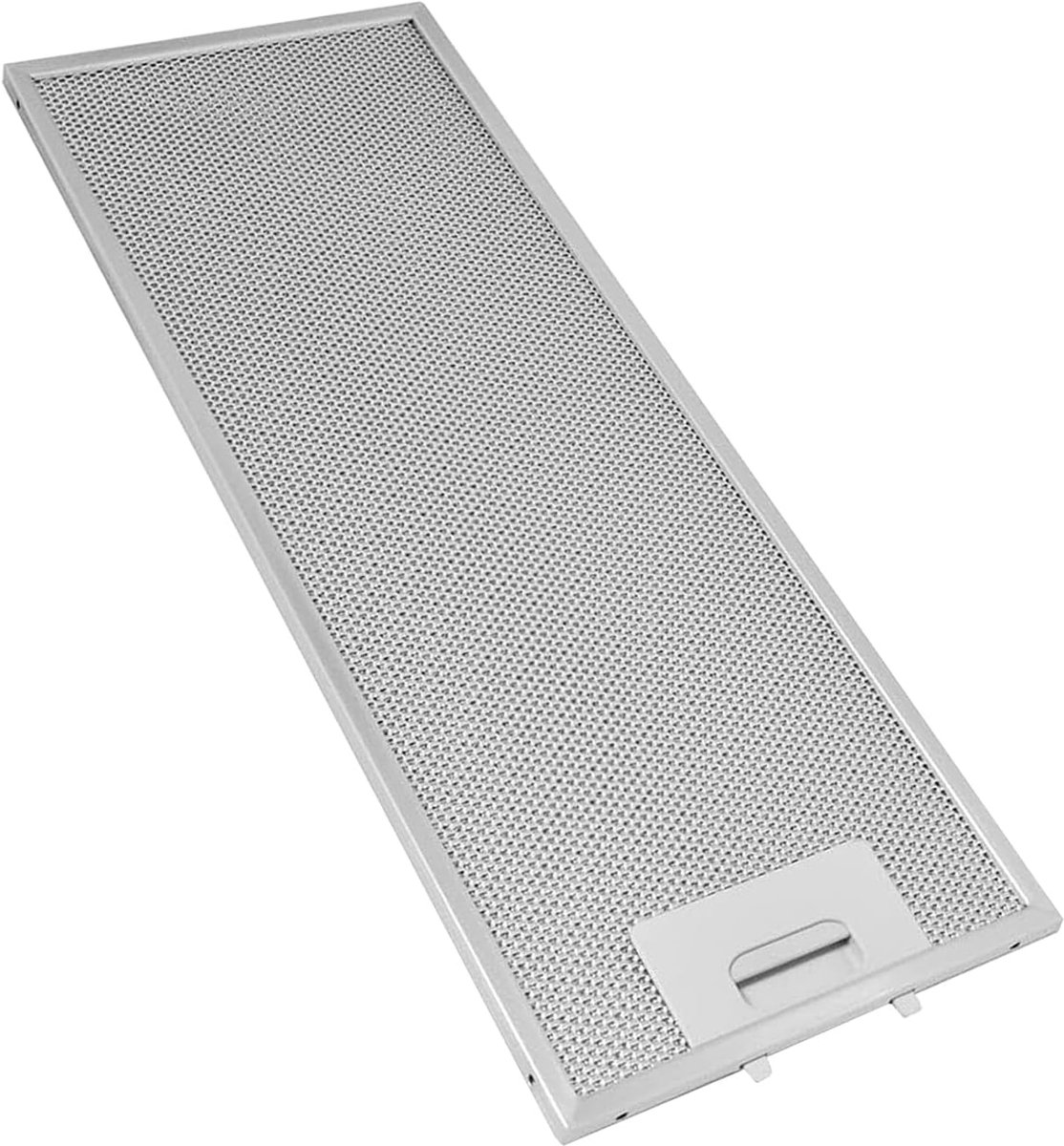 Filters voor afzuigkappen, afzuigkapfilter, olie- en gasafzuigzeef, keukenaccessoires van aluminium, universeel voor afzuigkappen, vervangingsfilter (445 x 175 mm, 1 stuk)