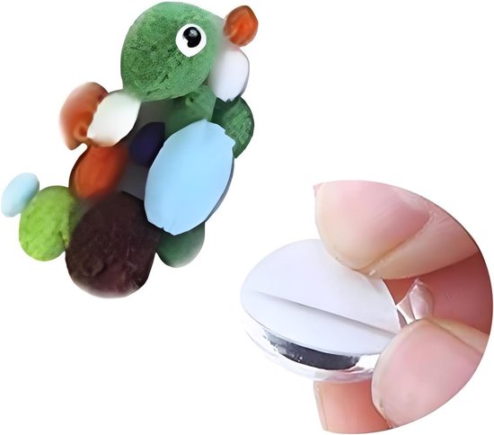 Ogen, zelfklevend, groot, 40 mm, 60 mm, 80 mm, 100 mm, 120 mm, 150 mm, ronde pruik, Googly ogen, kunststof pop, ogen, zelfklevende stickers voor doe-het-zelf scrapbooking — afbeelding 2