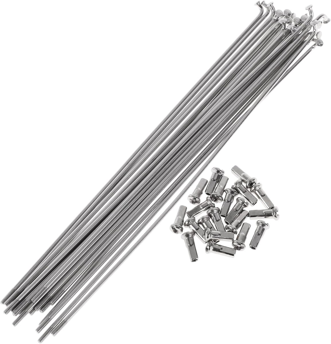 Spaken 13G 202 mm fietsspaken roestvrij staal 304 zilver