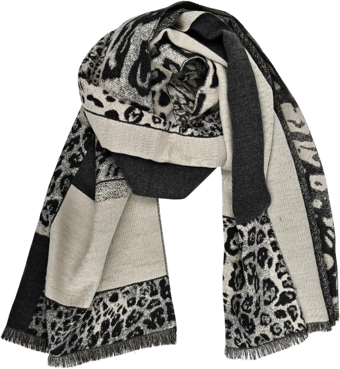 Sjaals en omslagdoeken voor dames, 185x65 cm, kasjmier, warm en comfortabel, kledingaccessoire, cadeau voor vrouwen en meisjes.