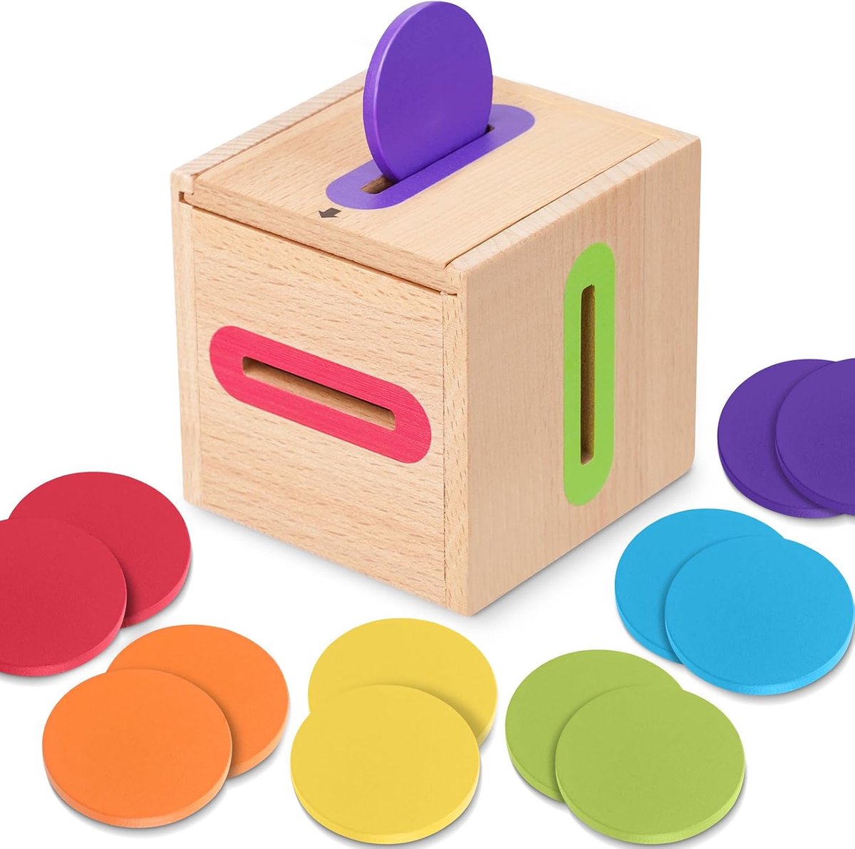 Spiele 1, 2, 3 jaar, speelgoed voor kinderen, 1-3 jaar, reisspellen voor kinderen van 2 tot 3 jaar, cadeau voor kinderen van 1-3 jaar, educatief houten speelgoed voor activiteiten