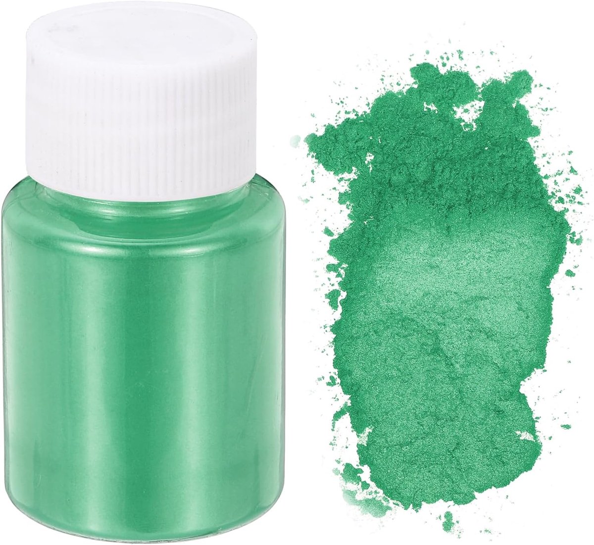 Mica poeder 10 g cosmetica klasse micapoeder 600 Mesh Mica Powder epoxyhars kleur pigmentpoeder voor giethars zeepkleur kaarskleurstof doe-het-zelf nagellak lipgloss donker grasgroen