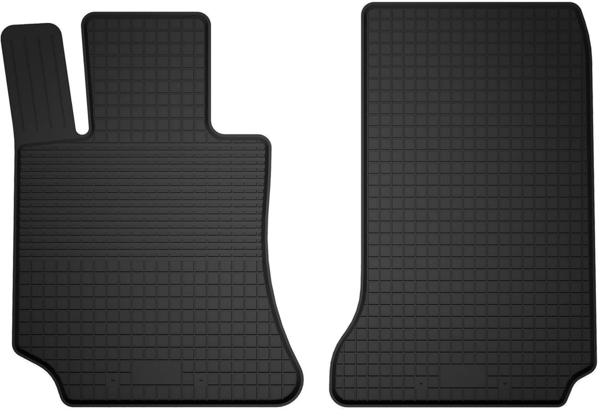 matten vooraan geschikt voor Mercedes GLK X204 (2008-2015) SUV | 2-delige set, alleen voor | betere pasvorm dan universele matten | zwart