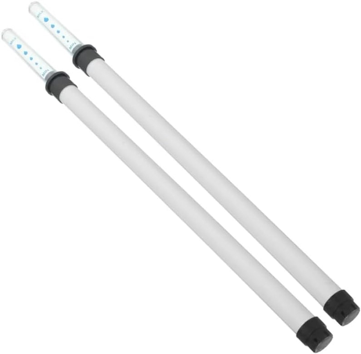 2 stuks waterpeilindicatoren voor planten: 37 cm gietindicator, grote waterniveau-indicator, watertester, tuingereedschap, vochtmeter voor binnen, vlak wit, weergave-instrument binnen, plastic
